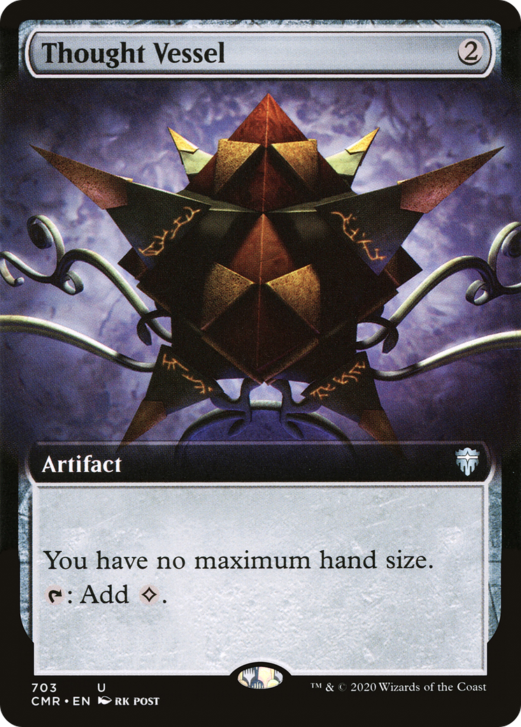Image of Thought Vessel (Extended Art) (CMR-703) - Commander Legends: (Extended Art) Foil