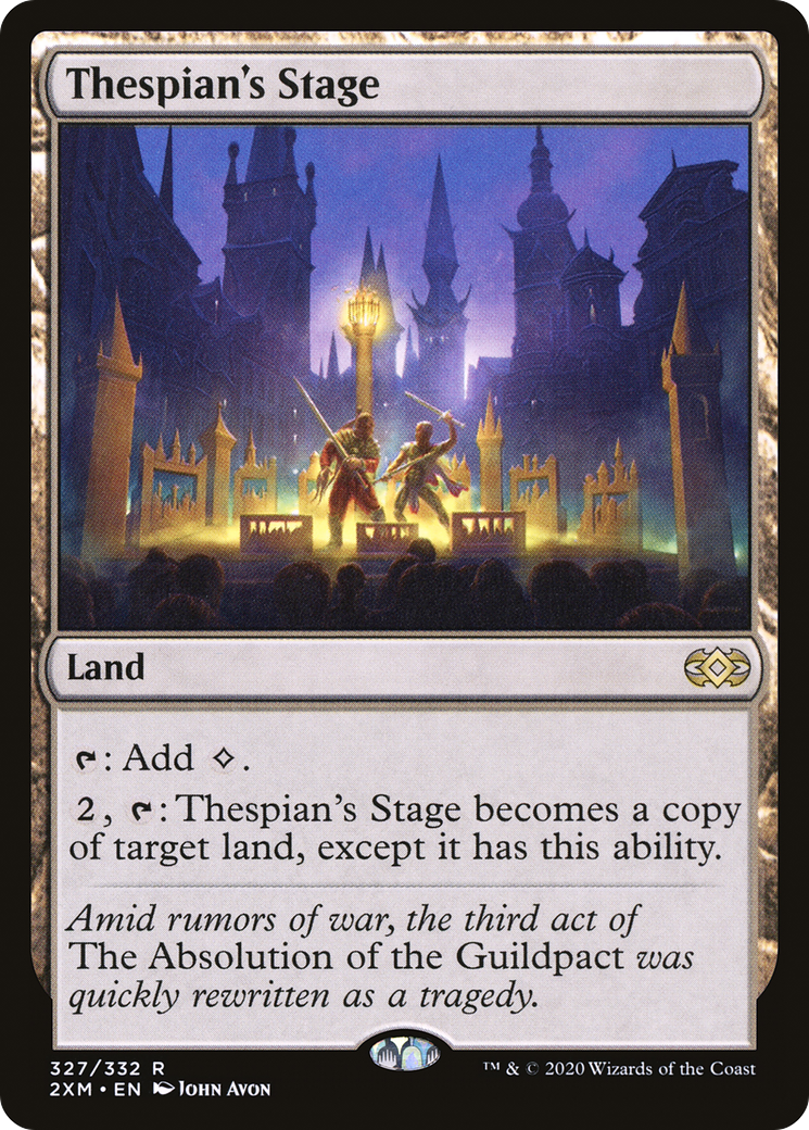 Image of Thespian's Stage (2XM-327) - Double Masters