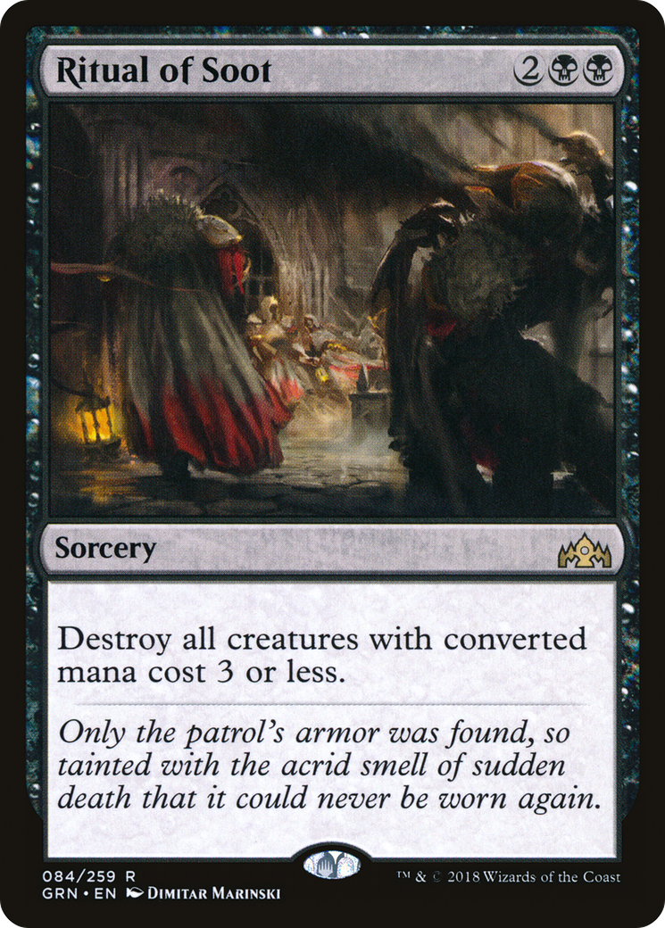 Image of Ritual of Soot (GRN-084) - Guilds of Ravnica Foil