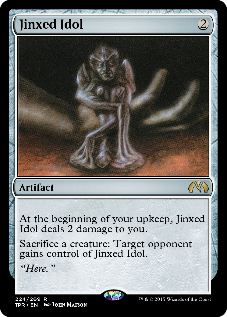 Image of Jinxed Idol (TPR-224) - Tempest Remastered Foil