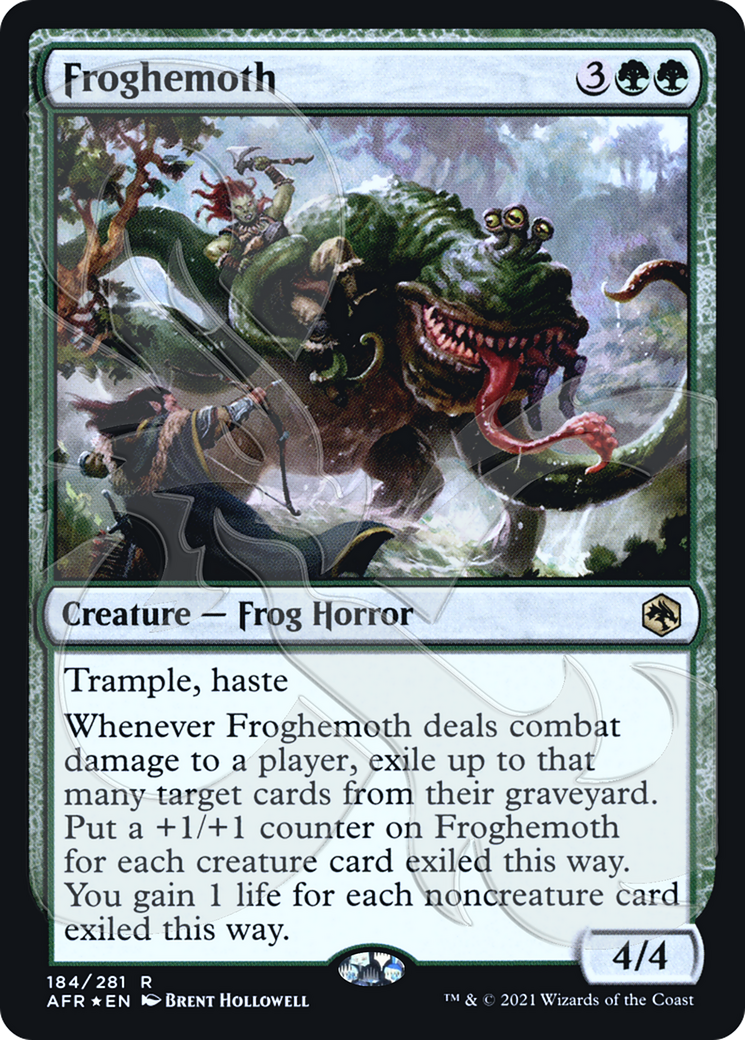 Image of Froghemoth (AFR&-184) - Adventures in the Forgotten Realms Promos Foil