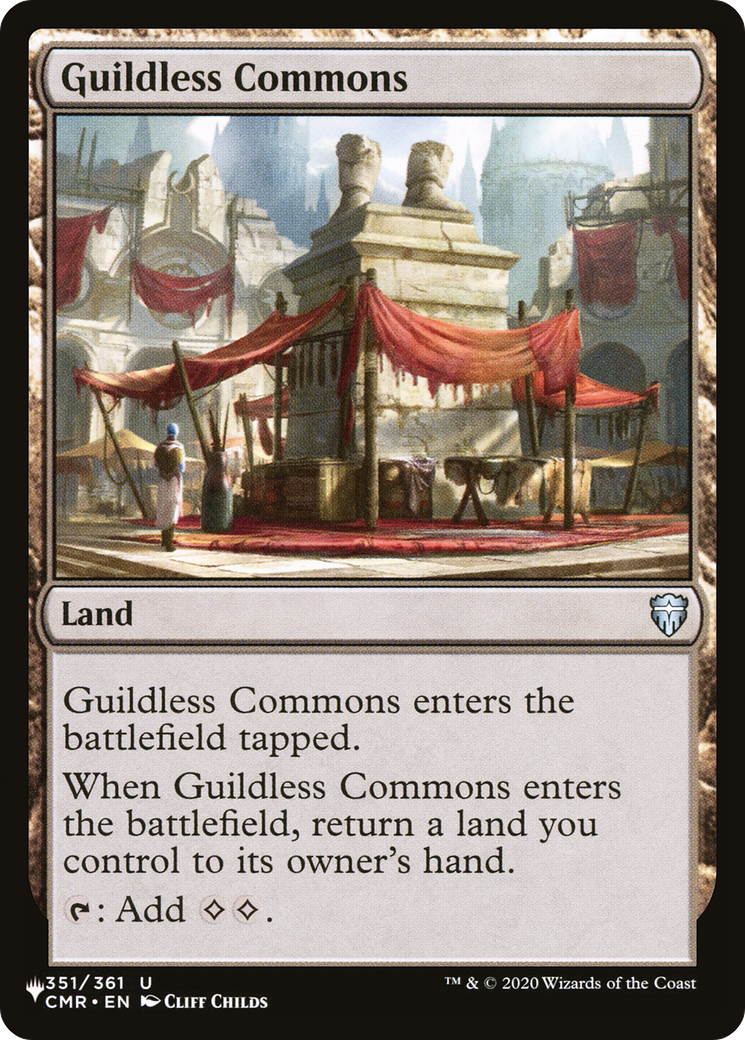 Image of Guildless Commons (LIST-CMR-351) - The List