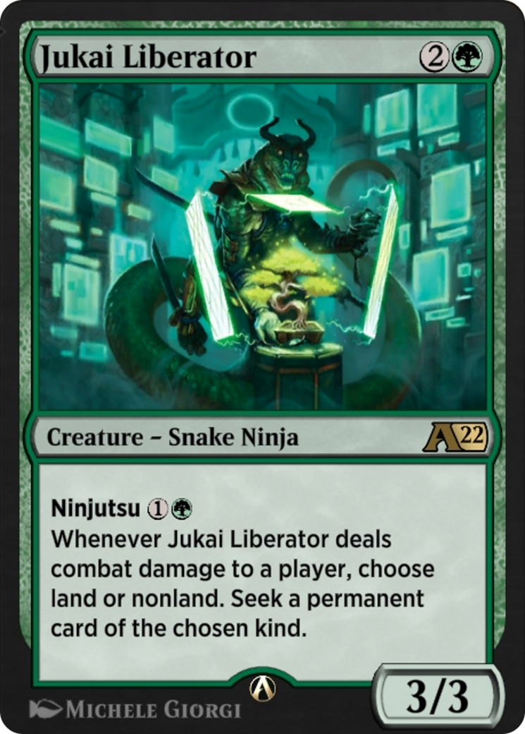 Image of Jukai Liberator (YNEO-027) - Alchemy: Kamigawa