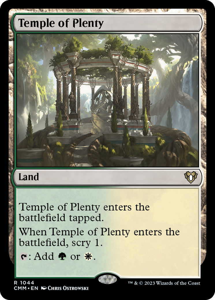 Image of Temple of Plenty (CMM-1044) - Commander Masters