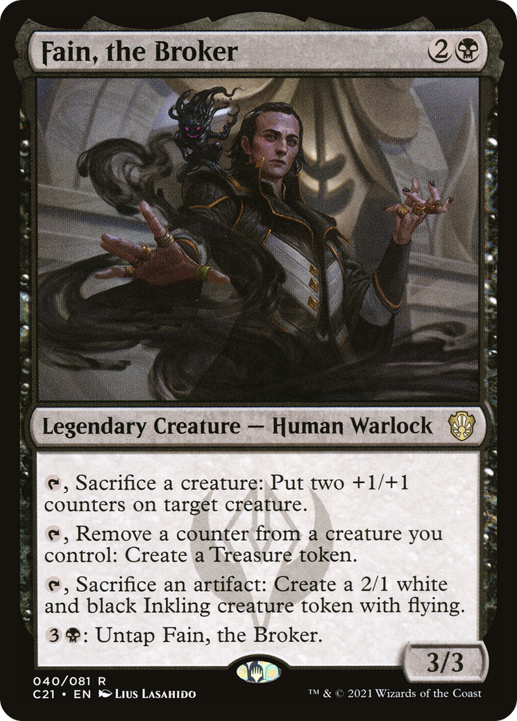 Image of Fain, the Broker (C21-040) - Commander 2021