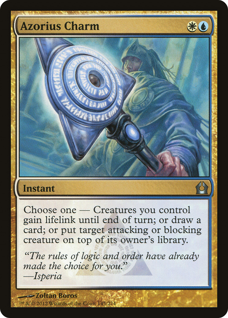 Image of Azorius Charm (RTR-145) - Return to Ravnica