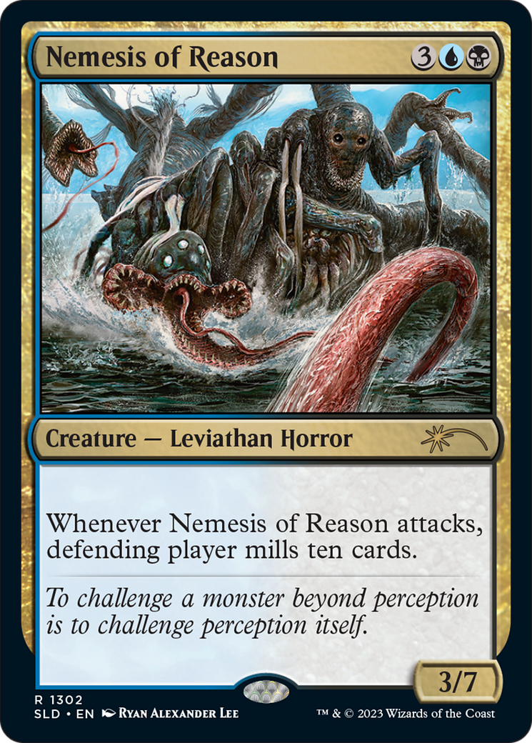 Image of Nemesis of Reason (SLD-1302) - Secret Lair Drop Foil