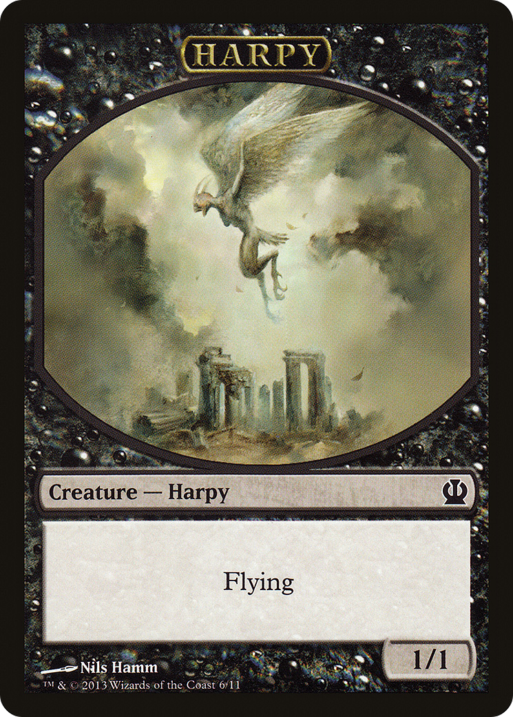 Image of Harpy Token (THS-006) - Theros Tokens