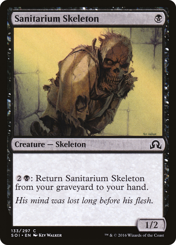 Image of Sanitarium Skeleton (SOI-133) - Shadows over Innistrad Foil