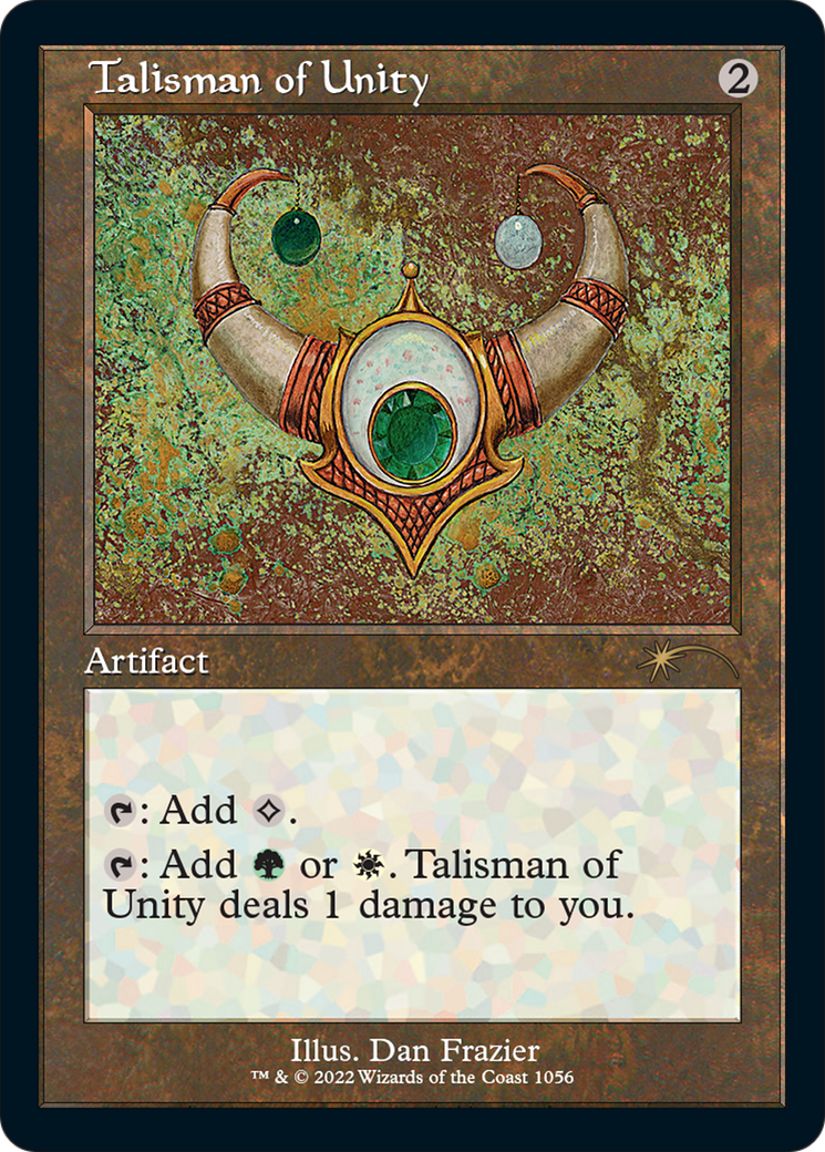 Image of Talisman of Unity (Retro Frame) (SLD-1056) - Secret Lair Drop