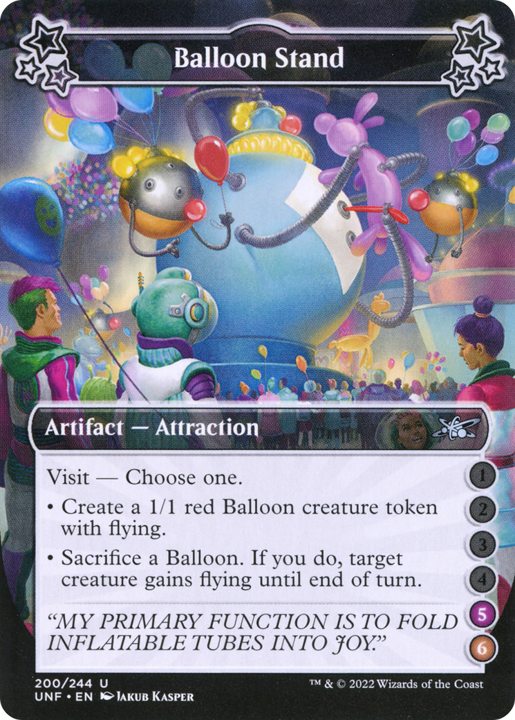 Image of Balloon Stand (5-6) (UNF-200) - Unfinity Foil