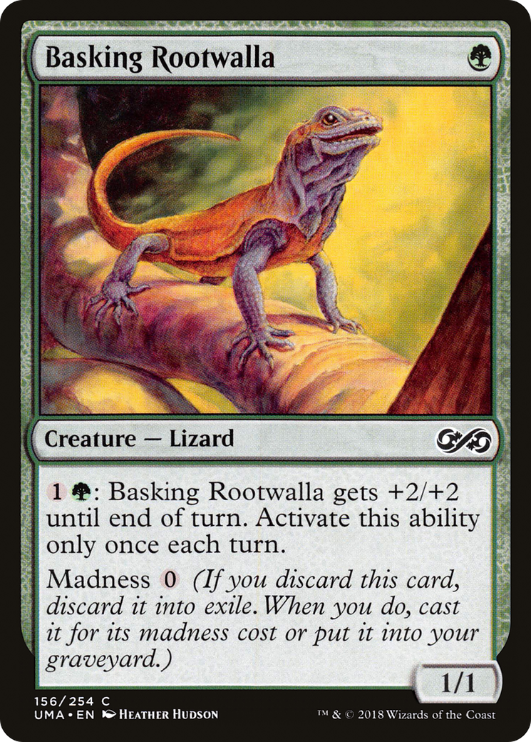 Image of Basking Rootwalla (UMA-156) - Ultimate Masters