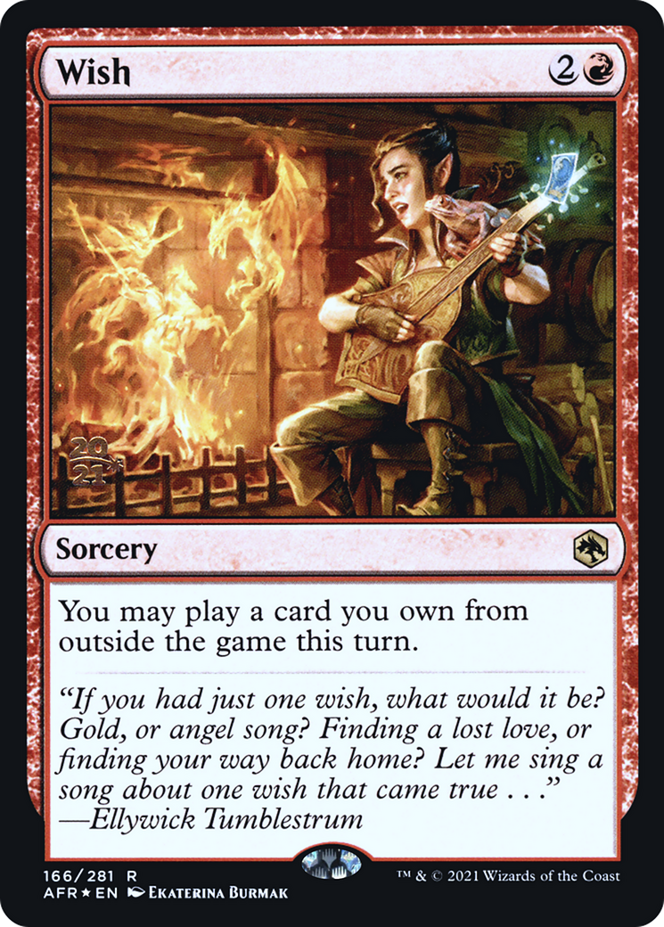 Image of Wish (PRE-166) - Adventures in the Forgotten Realms Promos Foil
