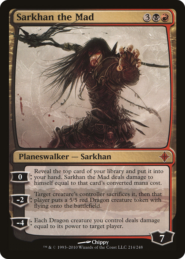 Image of Sarkhan the Mad (ROE-214) - Rise of the Eldrazi