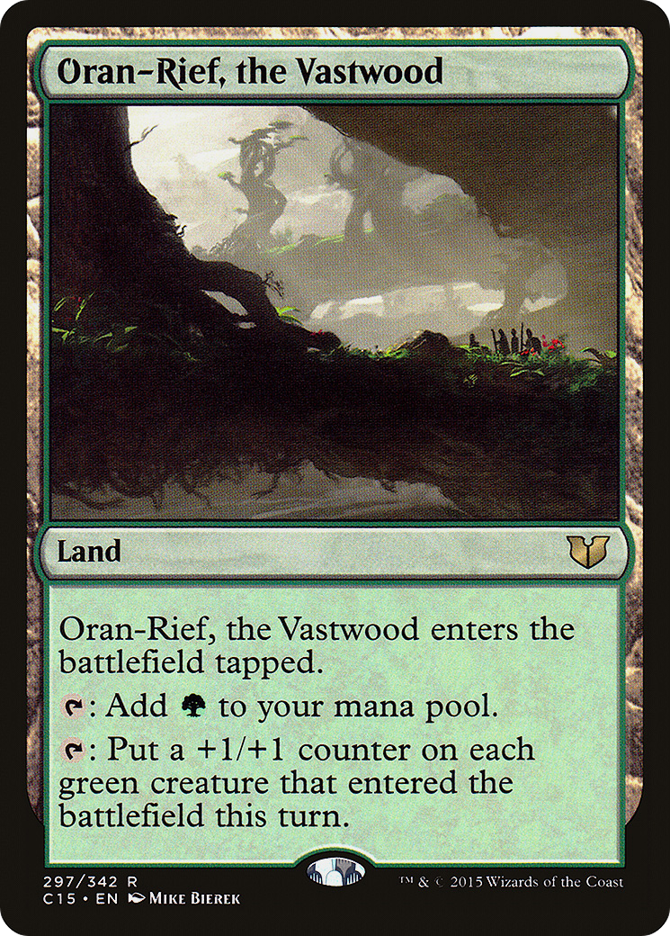 Image of Oran-Rief, the Vastwood (C15-297) - Commander 2015