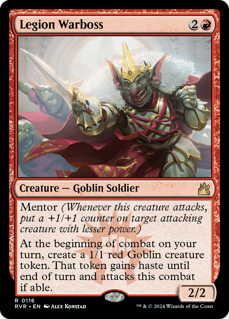 Image of Legion Warboss (RVR-116) - Ravnica Remastered