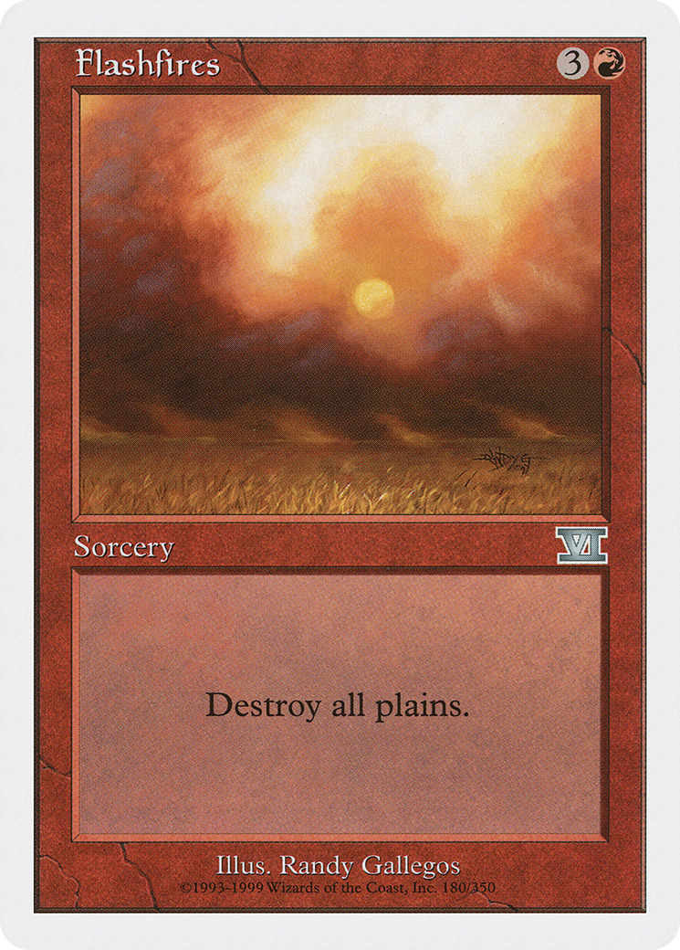 Image of Flashfires (6ED-180) - Classic Sixth Edition