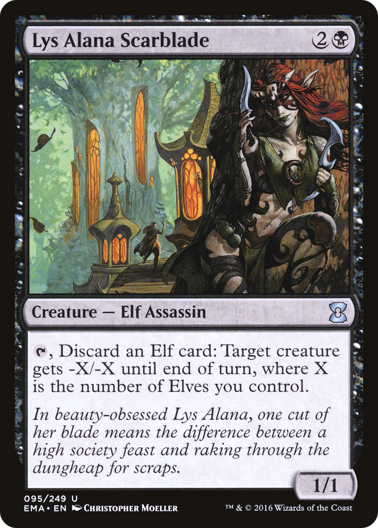 Image of Lys Alana Scarblade (EMA-095) - Eternal Masters Foil