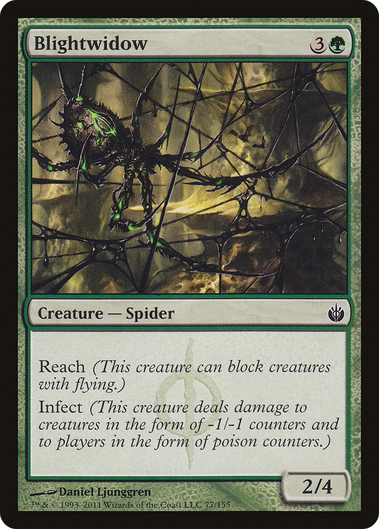 Image of Blightwidow (MBS-077) - Mirrodin Besieged Foil