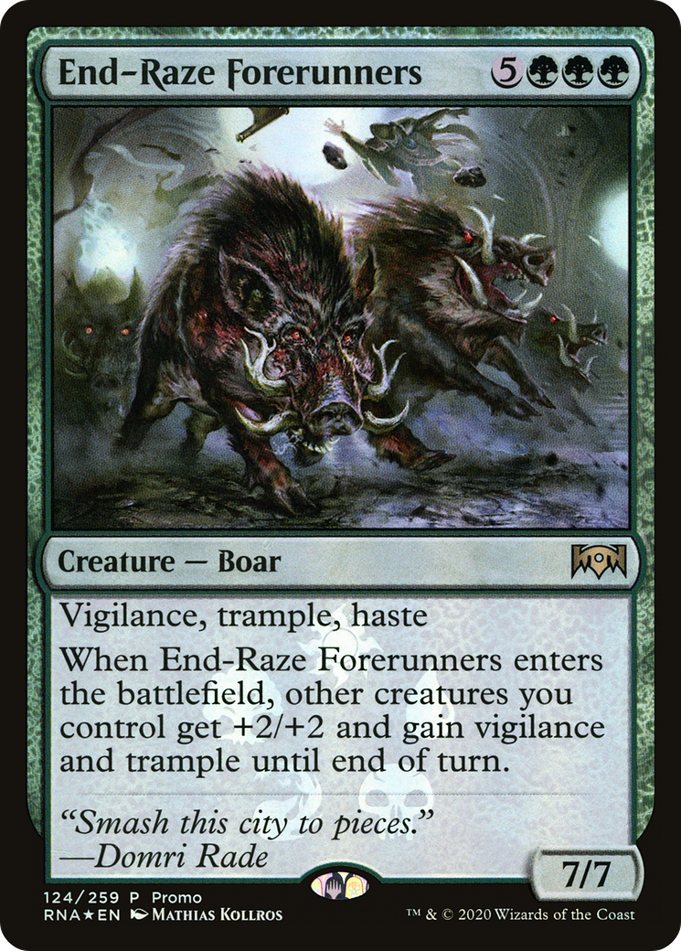 Image of End-Raze Forerunners (MEDIA-124) - Ravnica Allegiance Promos Foil