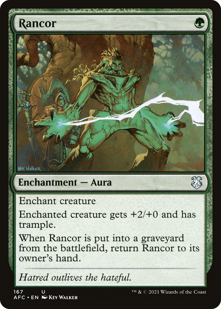 Image of Rancor (AFC-167) - Forgotten Realms Commander