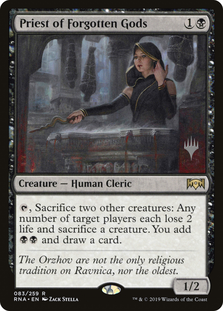 Image of Priest of Forgotten Gods (PPELD-083) - Ravnica Allegiance Promos