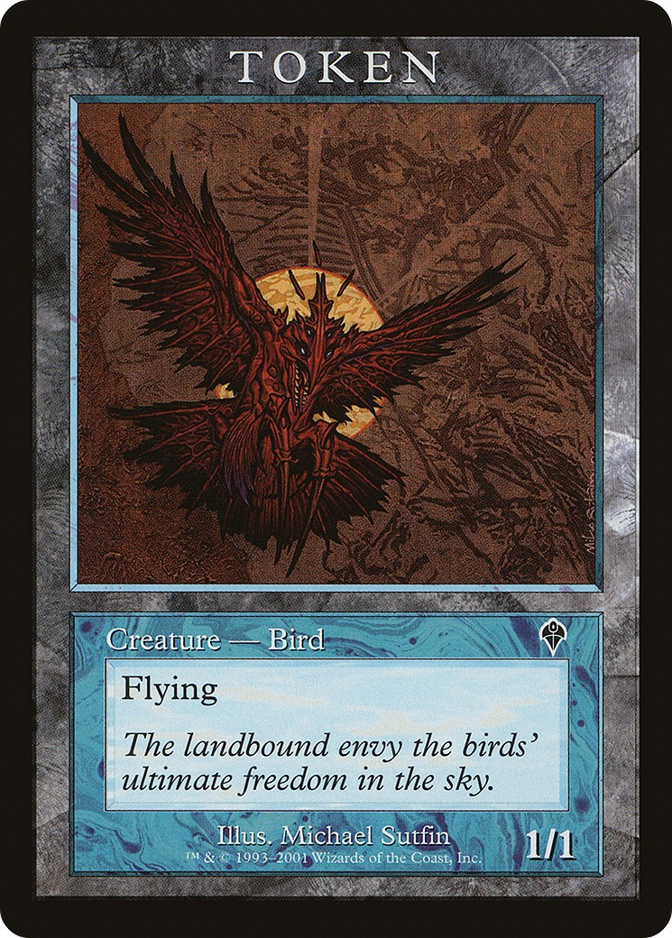 Image of Bird Token (INV) (MPRP-) - Magic Player Rewards 2001