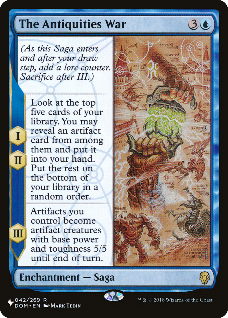 Image of The Antiquities War (LIST-DOM-42) - The List