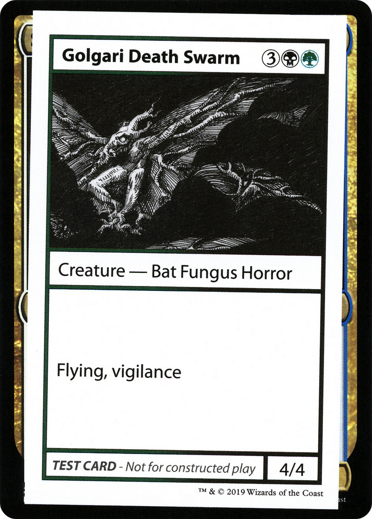 Image of Golgari Death Swarm (No PW Symbol) (CMB1-) - Mystery Booster Playtest Cards 2021