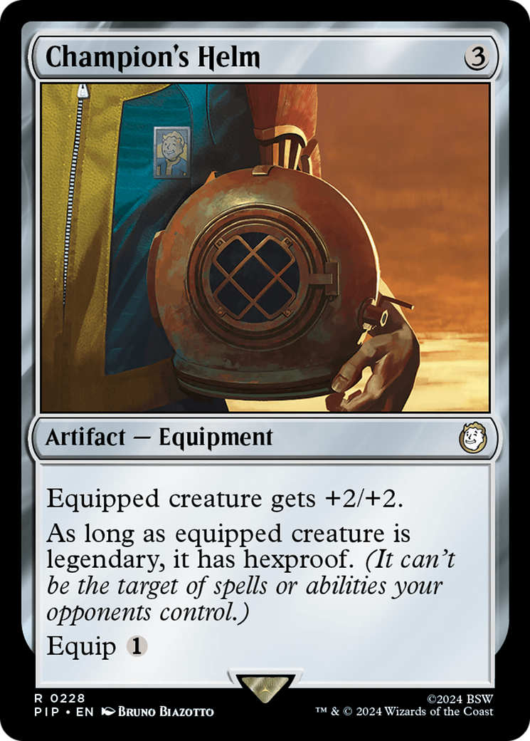 Image of Champion's Helm (PIP-228) - Fallout