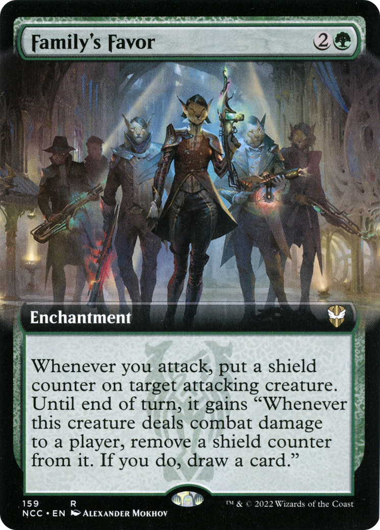 Image of Family's Favor (Extended Art) (NCC-159) - New Capenna Commander: (Extended Art)