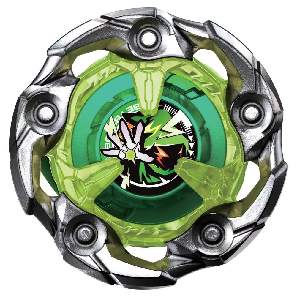 Image of Hasbro Beyblade X Wand Wizard 1-60R UX Starter Pack Top and Launcher