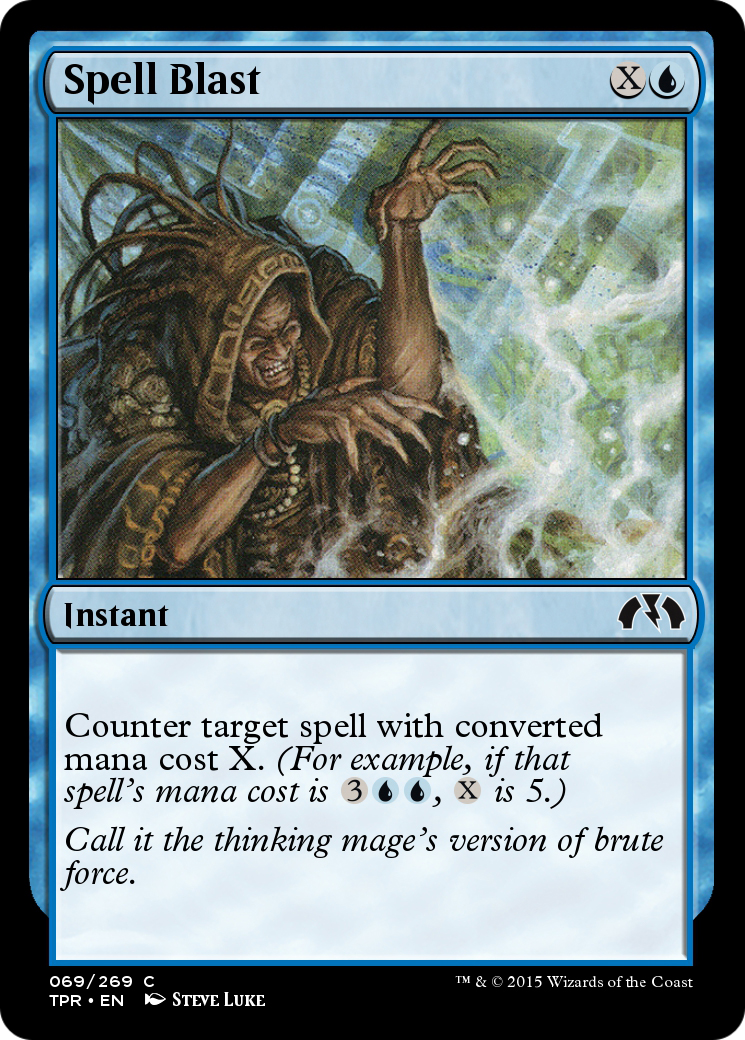 Image of Spell Blast (TPR-069) - Tempest Remastered Foil