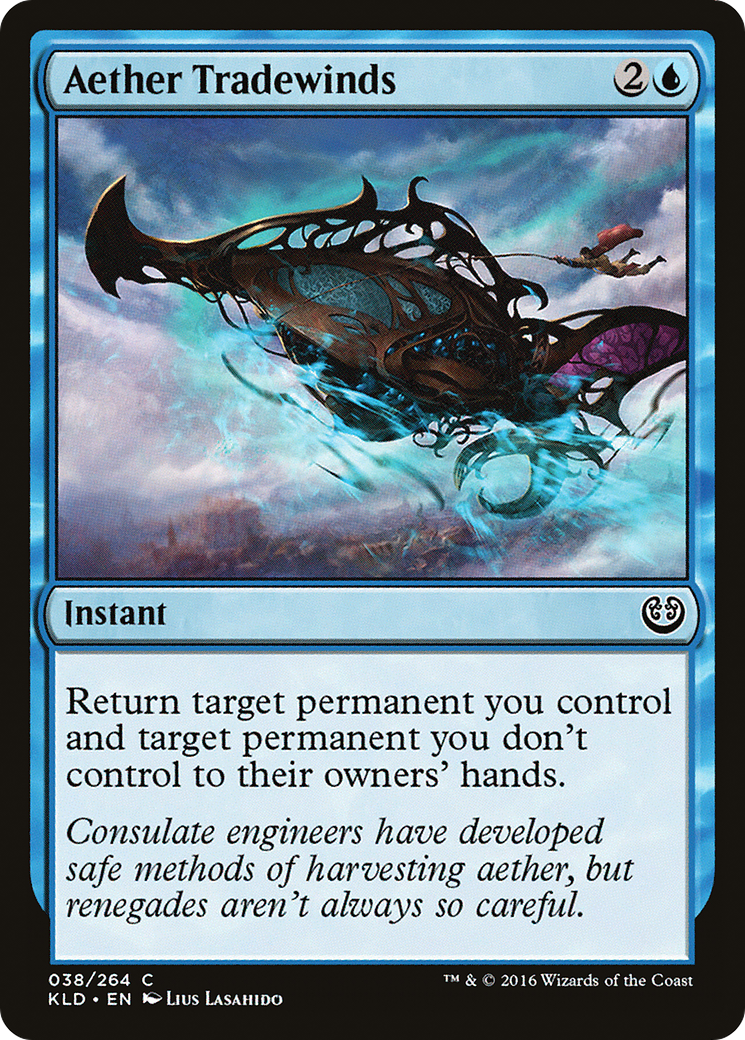 Image of Aether Tradewinds (KLD-038) - Kaladesh Foil