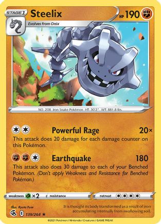 Image of Steelix 139/264  Deck Exclusives - Rare