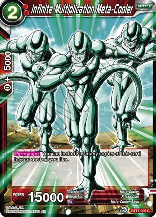Image of Infinite Multiplication Meta-Cooler (BT17-005) (BT17-005) - Ultimate Squad Foil