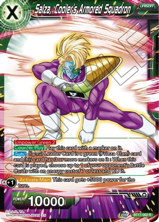 Image of Salza, Cooler's Armored Squadron (BT17-062) - Ultimate Squad
