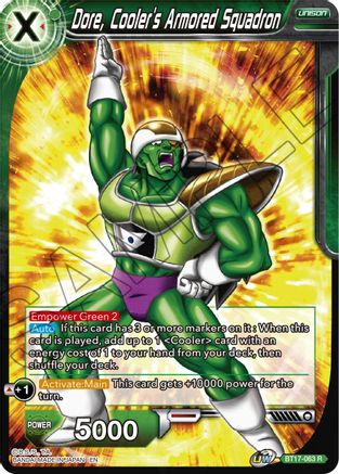 Image of Dore, Cooler's Armored Squadron (BT17-063) - Ultimate Squad