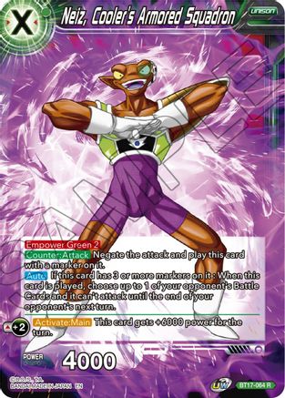 Image of Neiz, Cooler's Armored Squadron (BT17-064) - Ultimate Squad