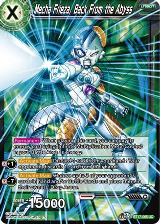 Image of Mecha Frieza, Back From the Abyss (BT17-065) - Ultimate Squad Foil