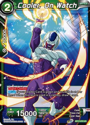 Image of Cooler, On Watch (BT17-070) - Ultimate Squad