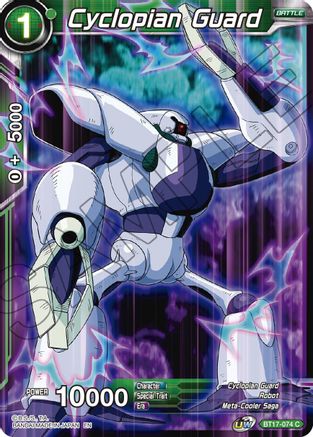 Image of Cyclopian Guard (BT17-074) - Ultimate Squad Foil