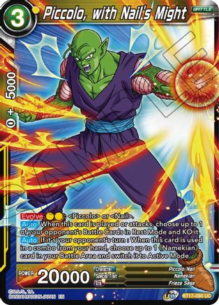 Image of Piccolo, with Nail's Might (BT17-090) - Ultimate Squad