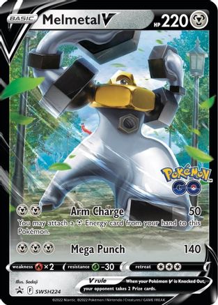Image of Melmetal V SWSH224  - Holofoil SWSH Sword & Shield Promo Cards - Promo
