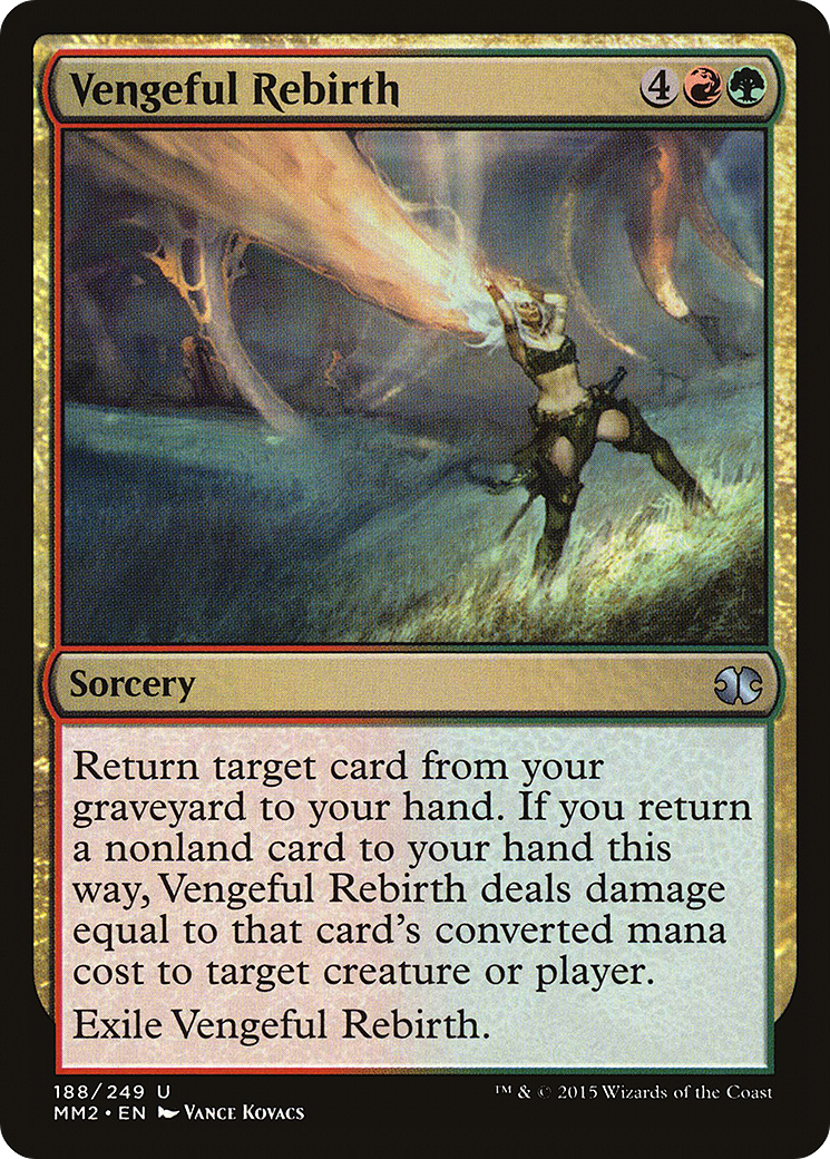Image of Vengeful Rebirth (MM2-188) - Modern Masters 2015