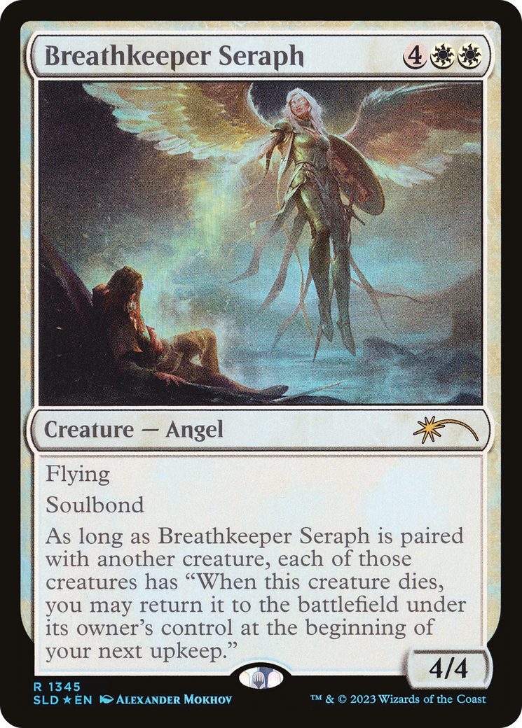 Image of Breathkeeper Seraph (SLD-1345) - Secret Lair Drop Foil