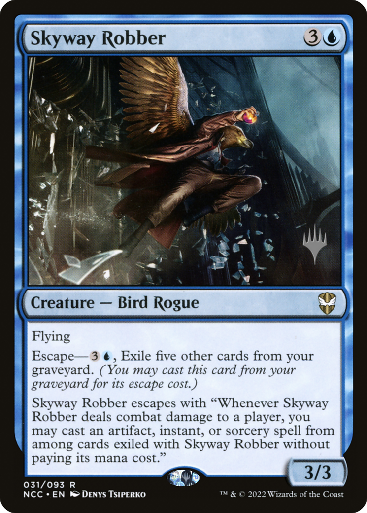Image of Skyway Robber (PPSNC-031) - New Capenna Commander Promos Foil