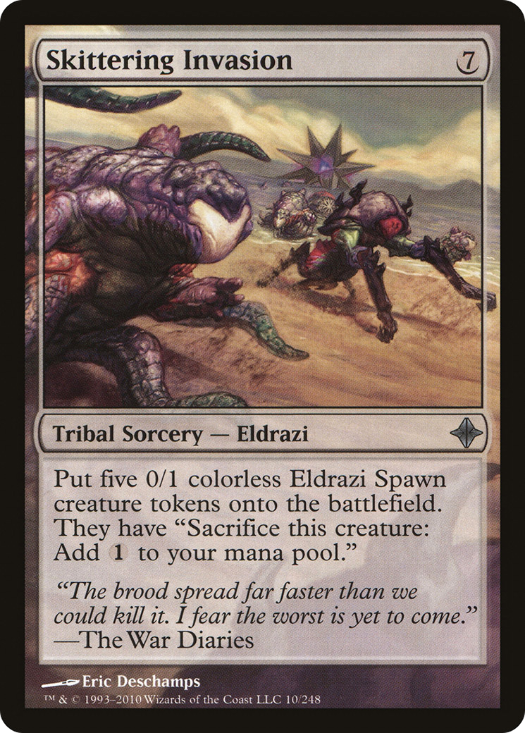 Image of Skittering Invasion (ROE-010) - Rise of the Eldrazi