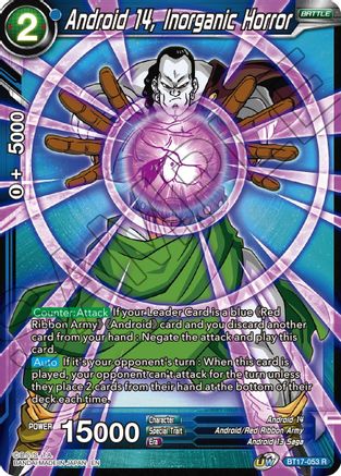 Image of Android 14, Inorganic Horror (BT17-053) - Ultimate Squad Foil