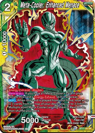 Image of Meta-Cooler, Enhanced Menace (BT17-141) - Ultimate Squad Foil